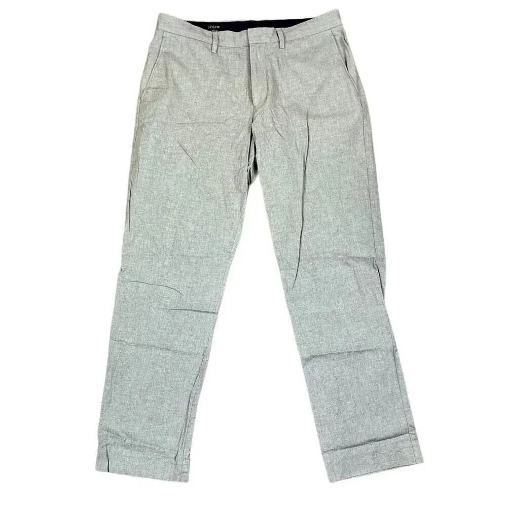J. Crew Bedford Gray Dress Pants 32/32